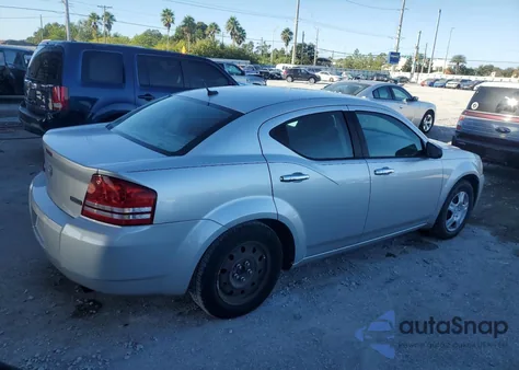 2008 Dodge Avenger Se из США, поврежденный, VIN 1B3LC46K38N129676